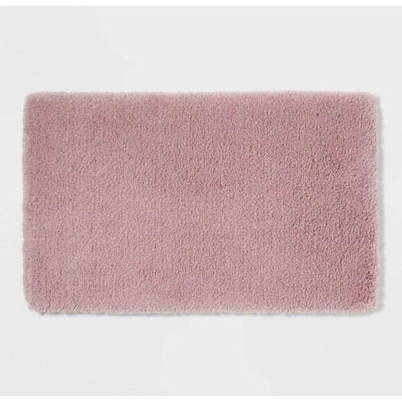 21”x34" Spa Plush Bath Rug Mauve Light Purple - Threshold - Picture 1 of 5